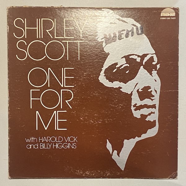SHIRLEY SCOTT one for me, LP for sale on SuperflyRecords.com