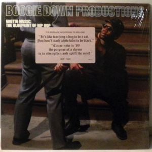 BOOGIE DOWN PRODUCTIONS - Ghetto Music: The Blueprint Of Hip Hop - 33T