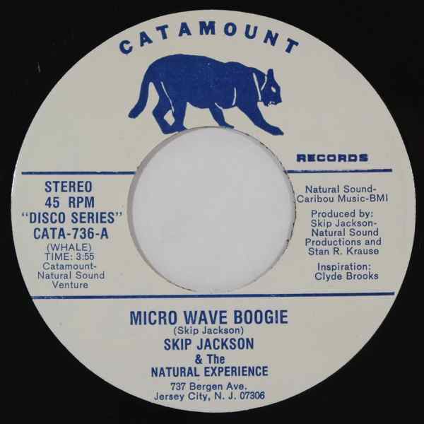 SKIP JACKSON - Microwave Boogie - 45T (SP 2 titres)