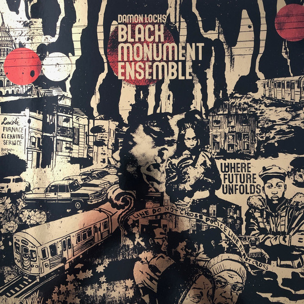 DAMON LOCKS BLACK MONUMENT ENSEMBLE - Where future unfolds - LP