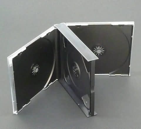 25 Centreurs plateaux transparents pour boîtier CD