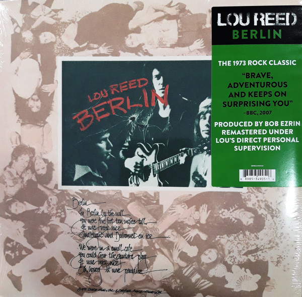 Lou Reed Berlin (Vinyl Records, LP, CD) On CDandLP