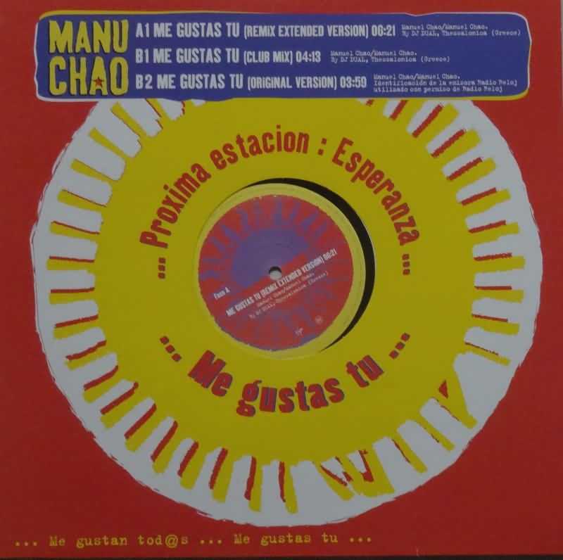 Manu Chao Me gustas tu (Vinyl Records, LP, CD) on CDandLP